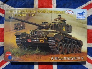 BRONCO CB-35010 British Cruiser Tank A34 